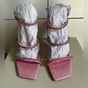 Pink Marc Fisher Satra Dress Sandal